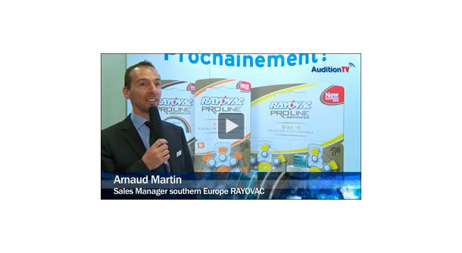 Congrès des Audioprothésistes 2014 : Arnaud Martin, Rayovac