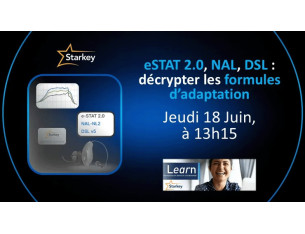 eSTAT 2.0, NAL, DSL : décrypter les formules d’adaptation - Jeudi 18 Juin, à 13h15