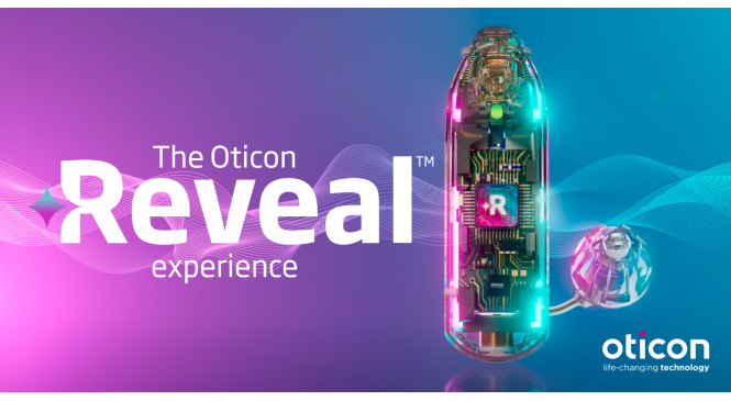   Accueil du centre Oticon Reveal™, la première aide auditive au monde dotée du système Dual AI
