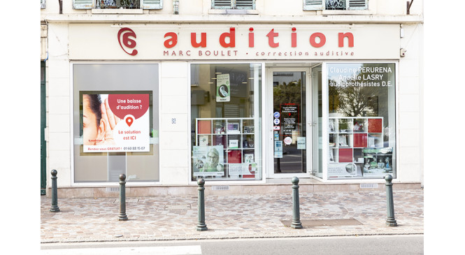   Accueil du centre AUDITION MARC BOULET
