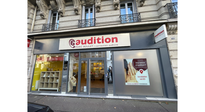   Accueil du centre AUDITION MARC BOULET
