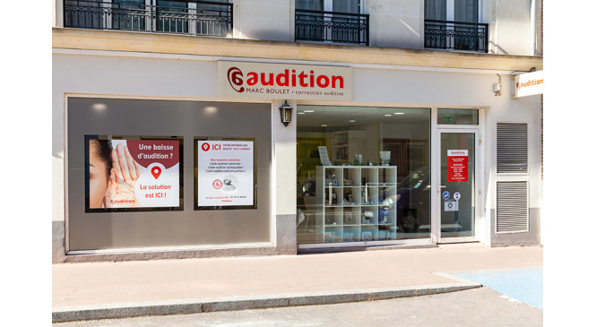   Accueil du centre AUDITION MARC BOULET

