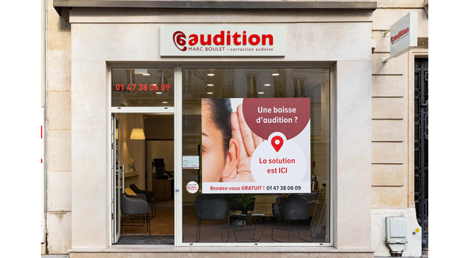   Accueil du centre AUDITION MARC BOULET
