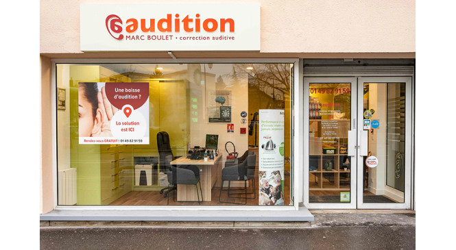   Accueil du centre AUDITION MARC BOULET
