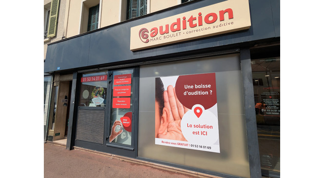   Accueil du centre AUDITION MARC BOULET
