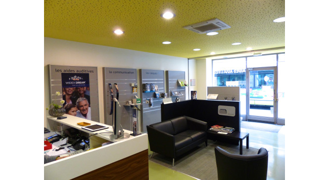   Accueil du centre AUDILAB AUDITION DELMAS PAU
