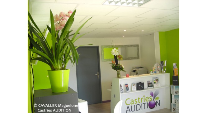   Accueil du centre CASTRIES AUDITION
