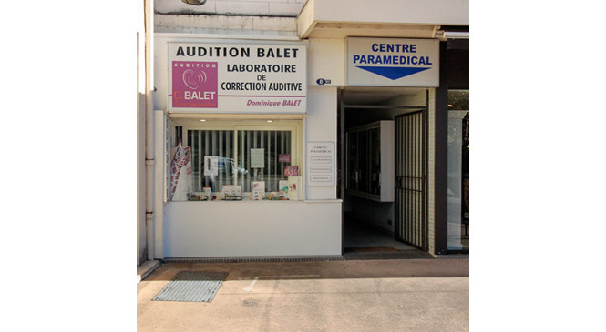   Accueil du centre AUDITION BALET
