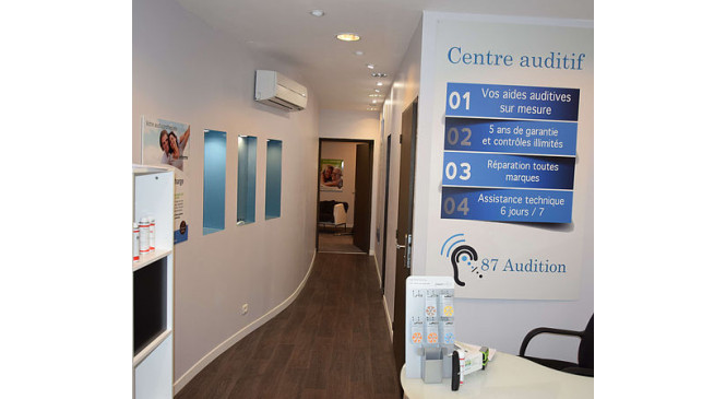   Accueil du centre 87 AUDITION
