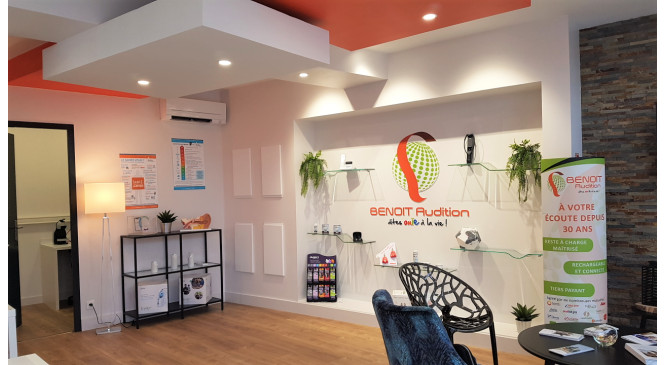   Accueil du centre BENOIT AUDITION
