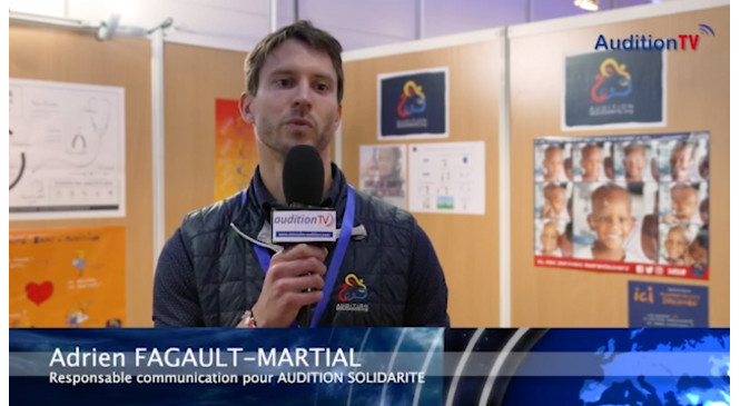 Adrien Fagault-Martial, Responsable communication pour AUDITION SOLIDARITE
