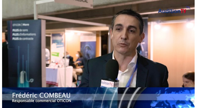 Frédéric Combeau, responsable commercial Oticon