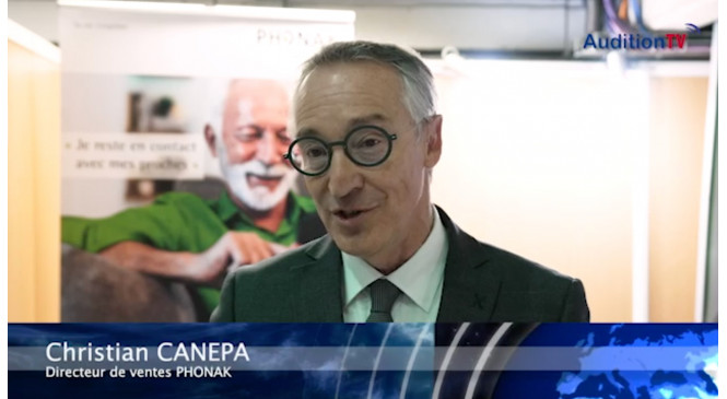 Christian Canepa, directeur de ventes Phonak 