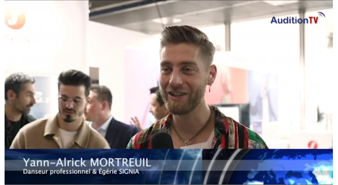 Yann Alrick Mortreuil - Danseur professionnel & égérie Signia 