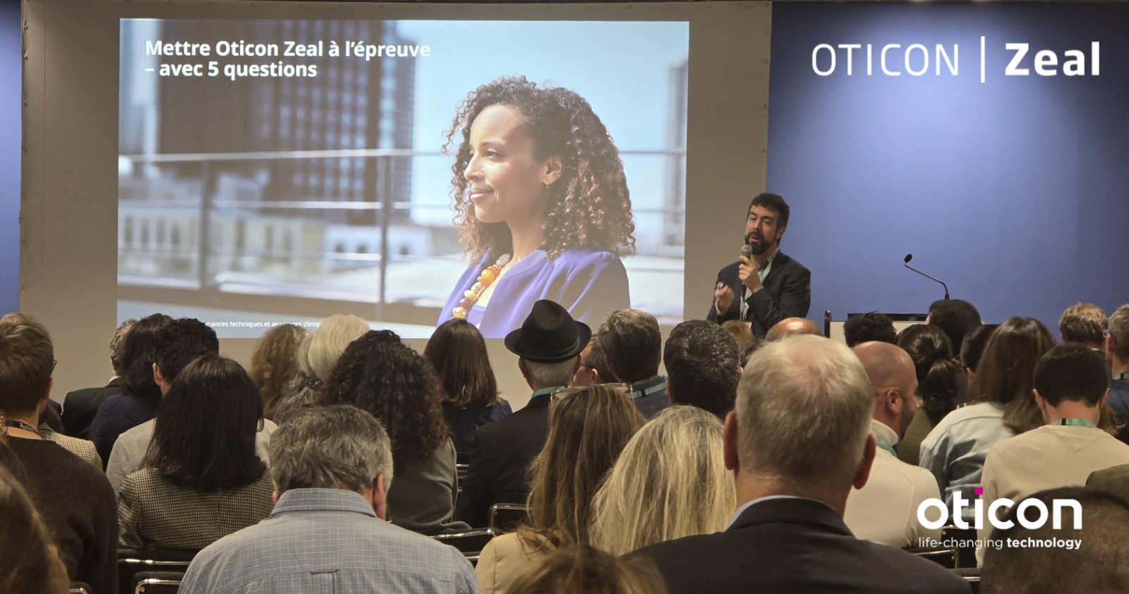 Oticon présente Zeal aux médecins ORL et audioprothésistes lors des ...
