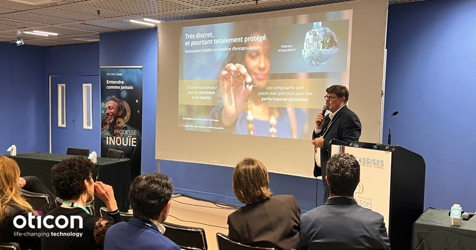 Oticon présente Zeal aux médecins ORL et audioprothésistes lors des ...