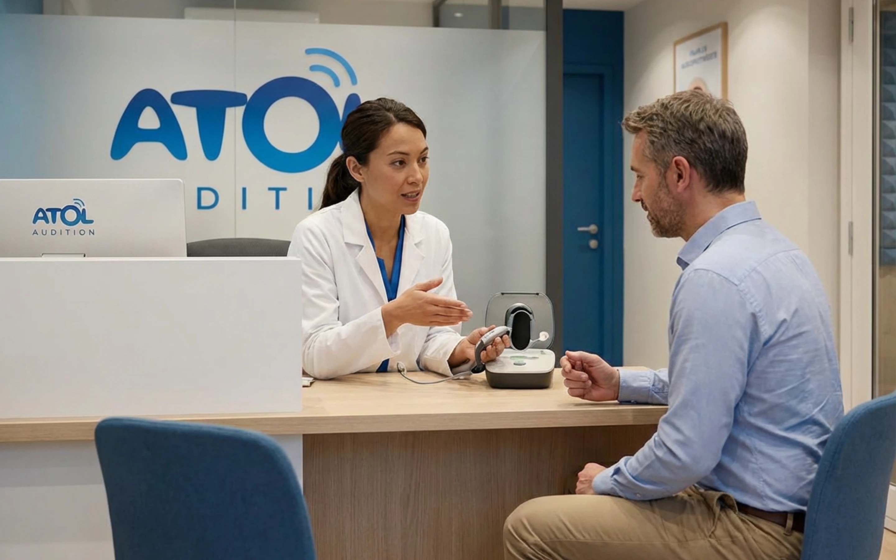   Accueil du centre ATOL AUDITION
