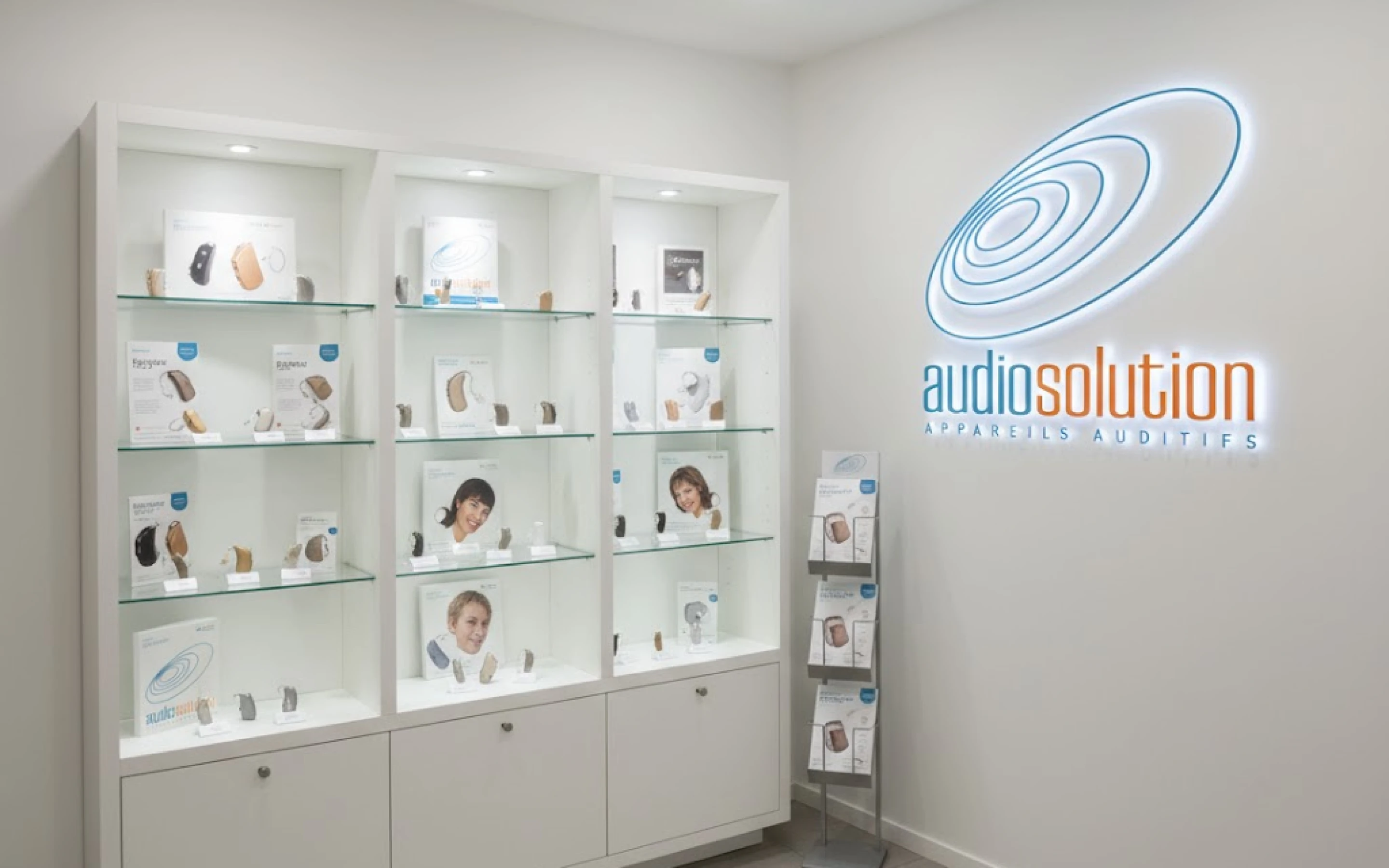   Accueil du centre AUDIOSOLUTION
