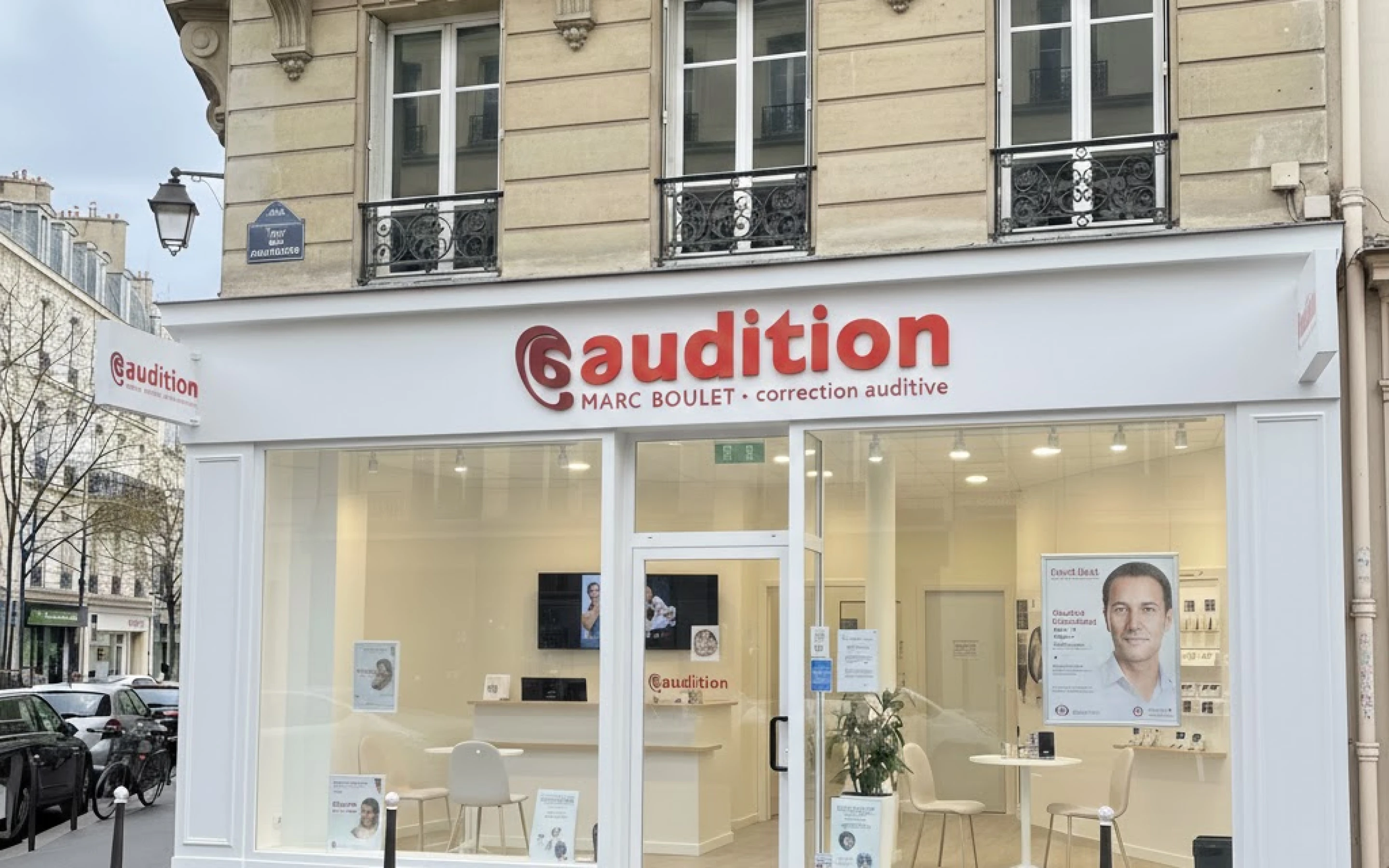   Accueil du centre AUDITION MARC BOULET
