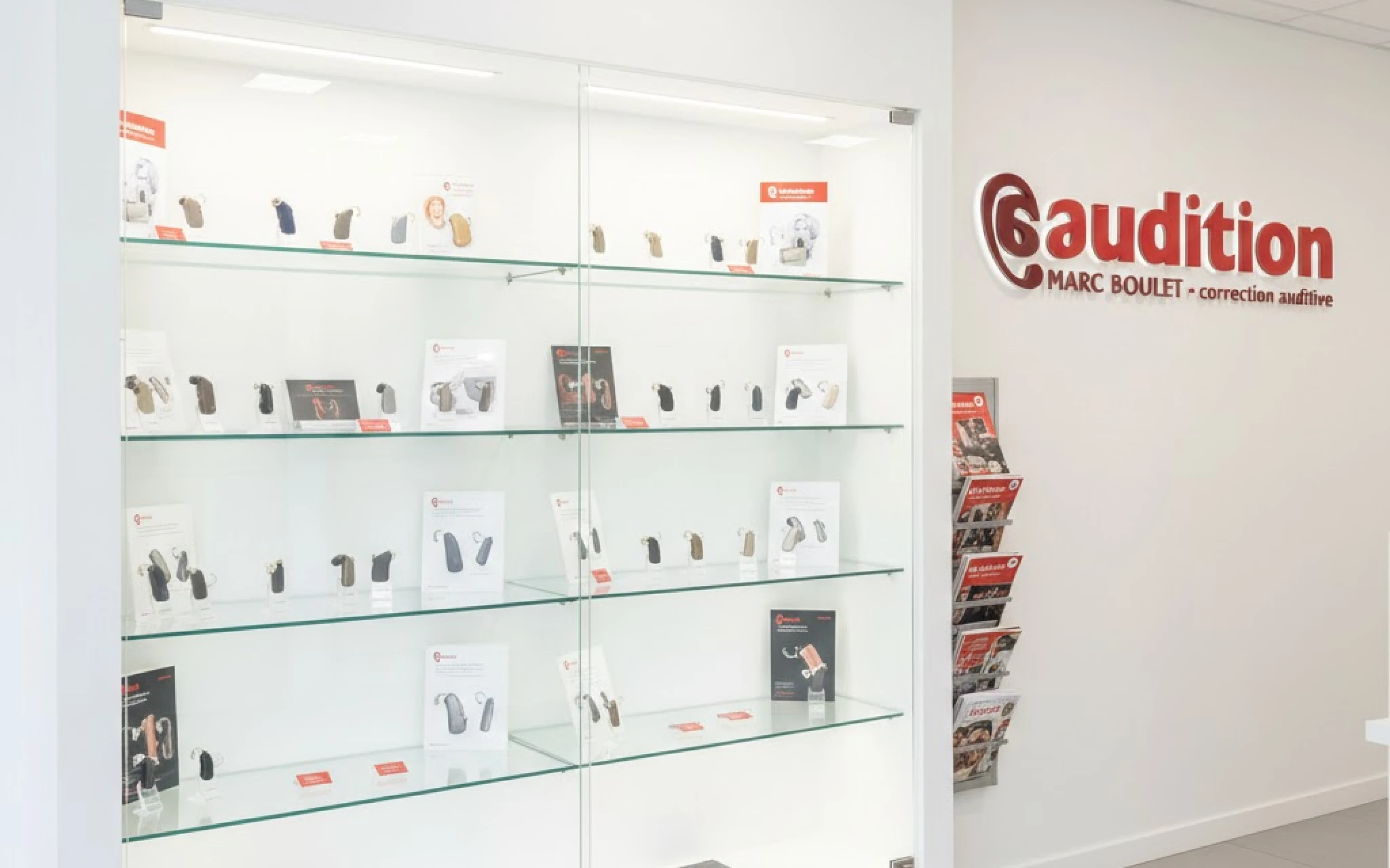   Accueil du centre AUDITION MARC BOULET
