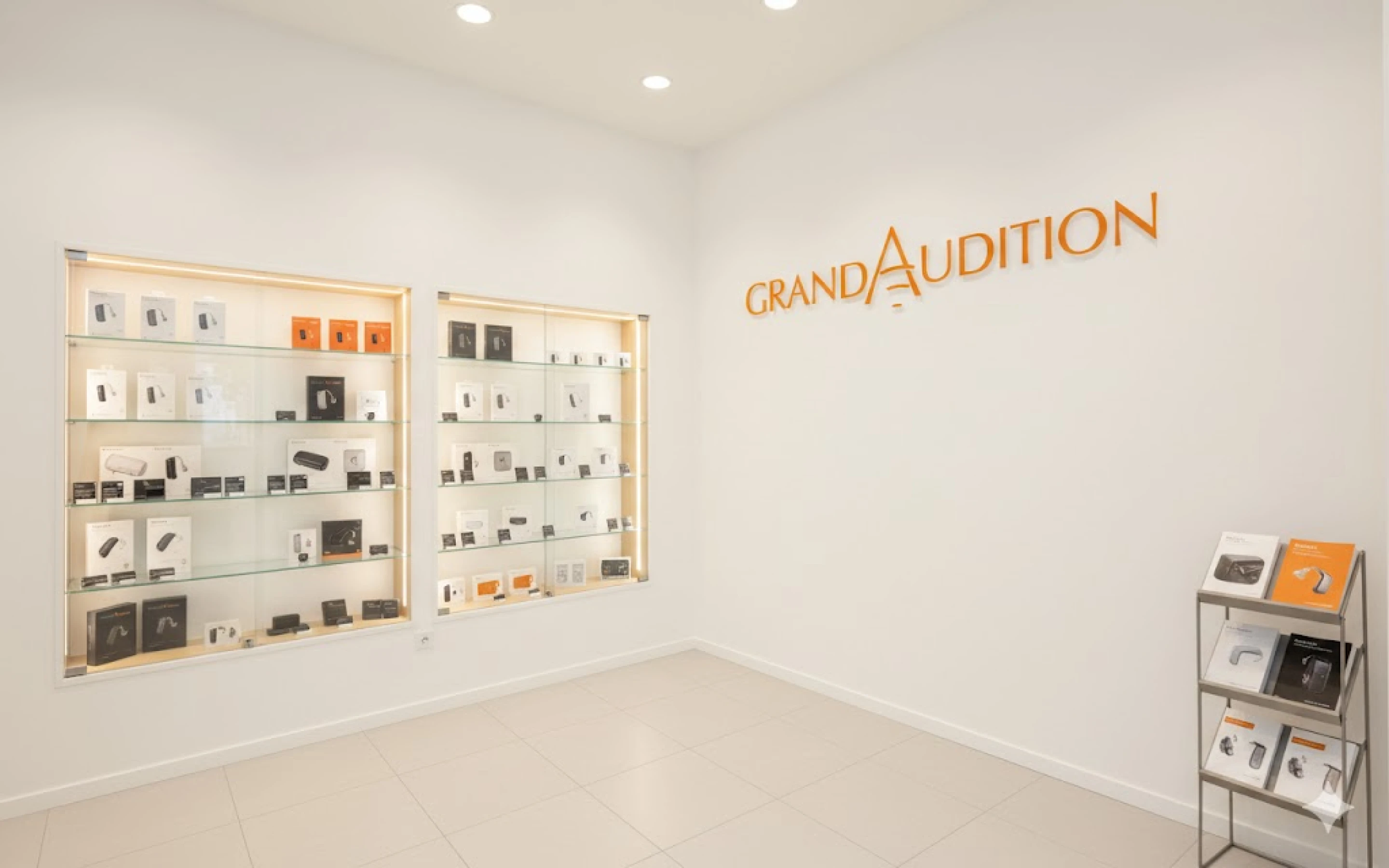   Accueil du centre GRANDAUDITION LE CHESNAY
