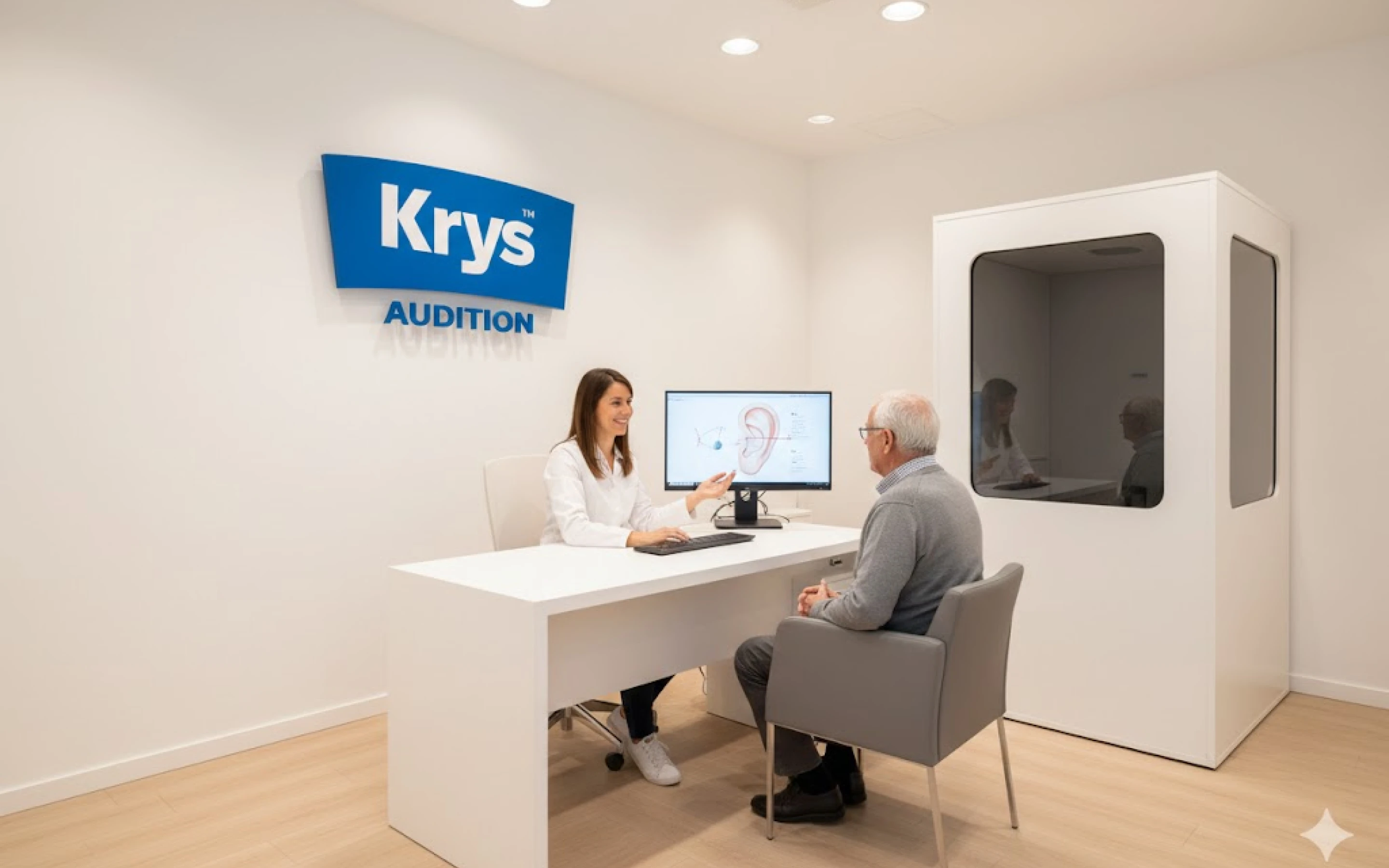   Accueil du centre KRYS AUDITION
