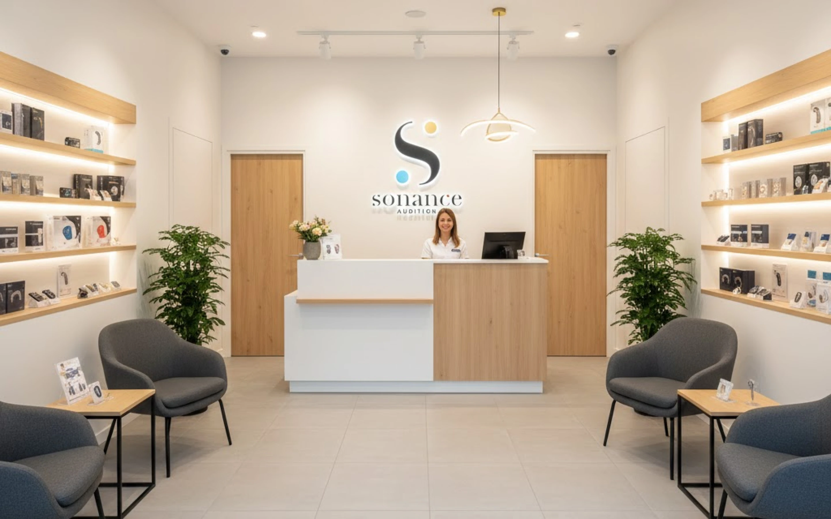   Accueil du centre SONANCE AUDITION
