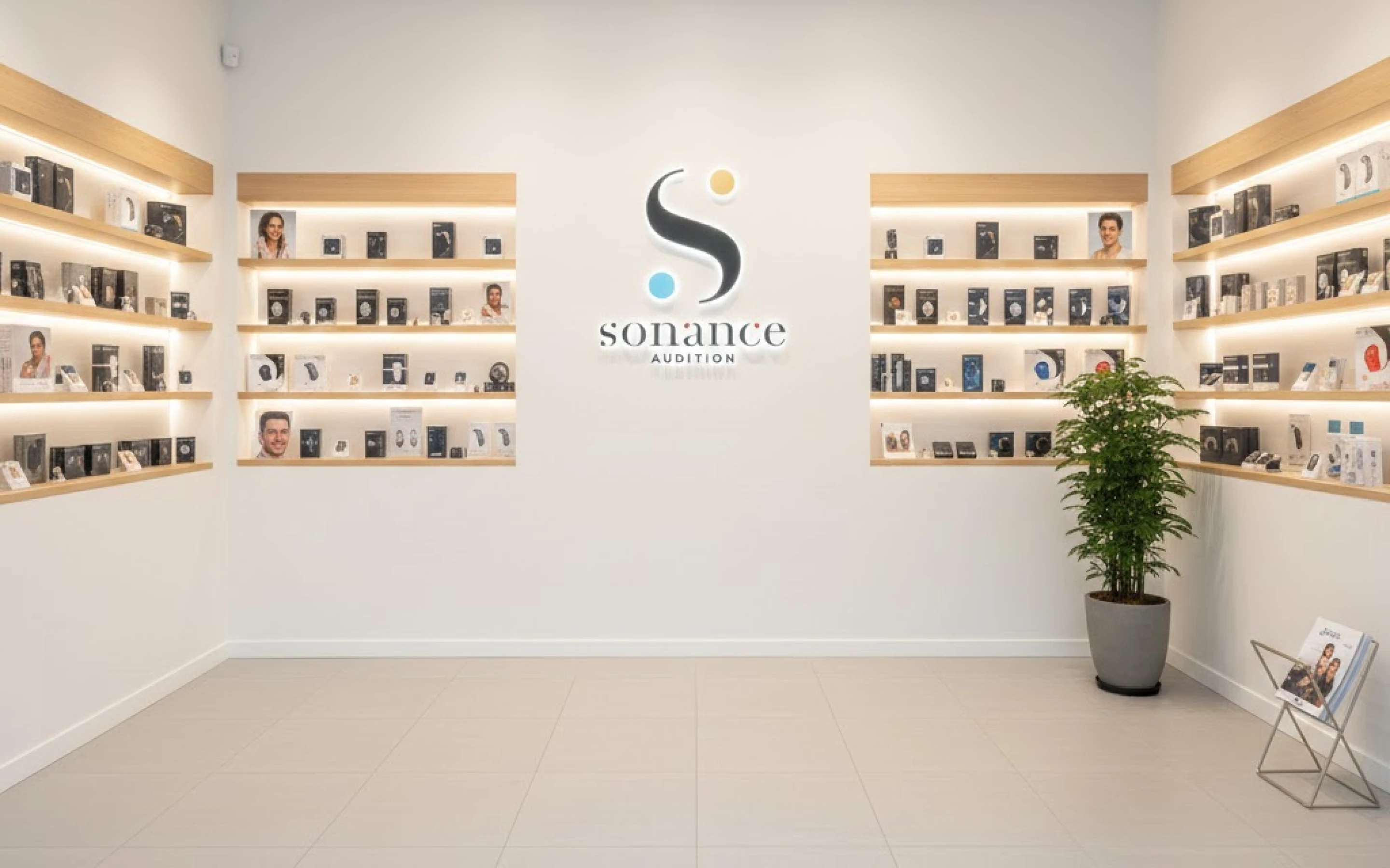   Accueil du centre SONANCE AUDITION
