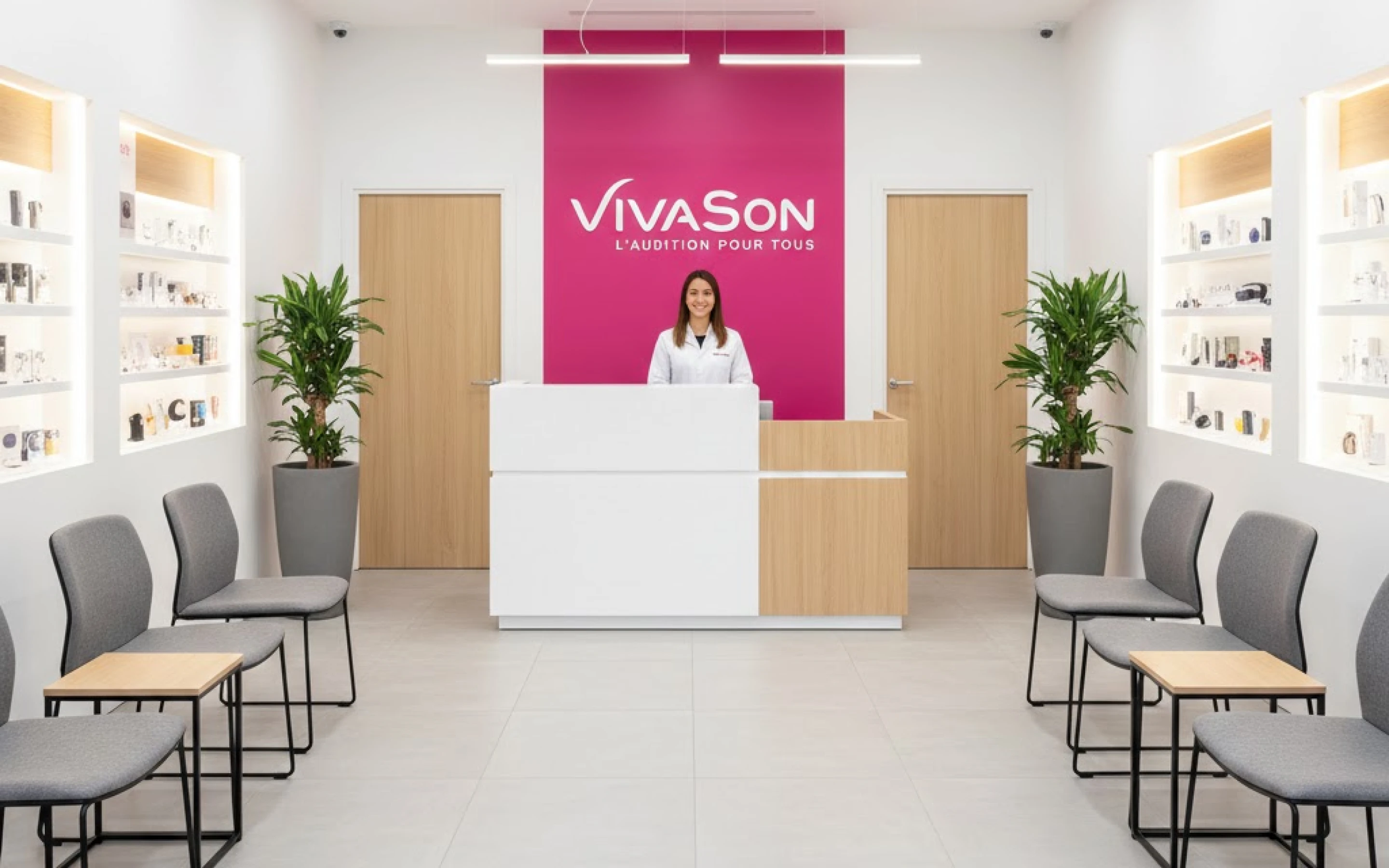   Accueil du centre VivaSon - Audioprothésiste Créteil
