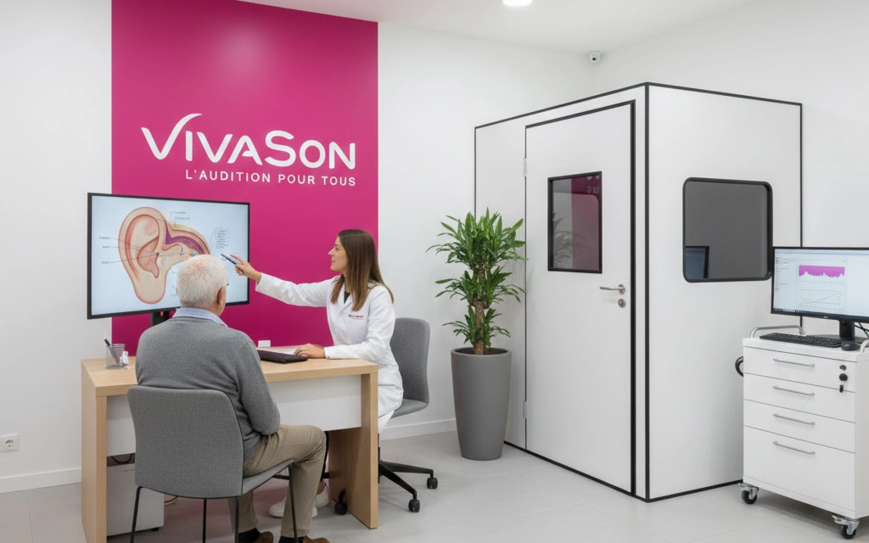   Accueil du centre VivaSon - Audioprothésiste Mantes-la-Jolie
