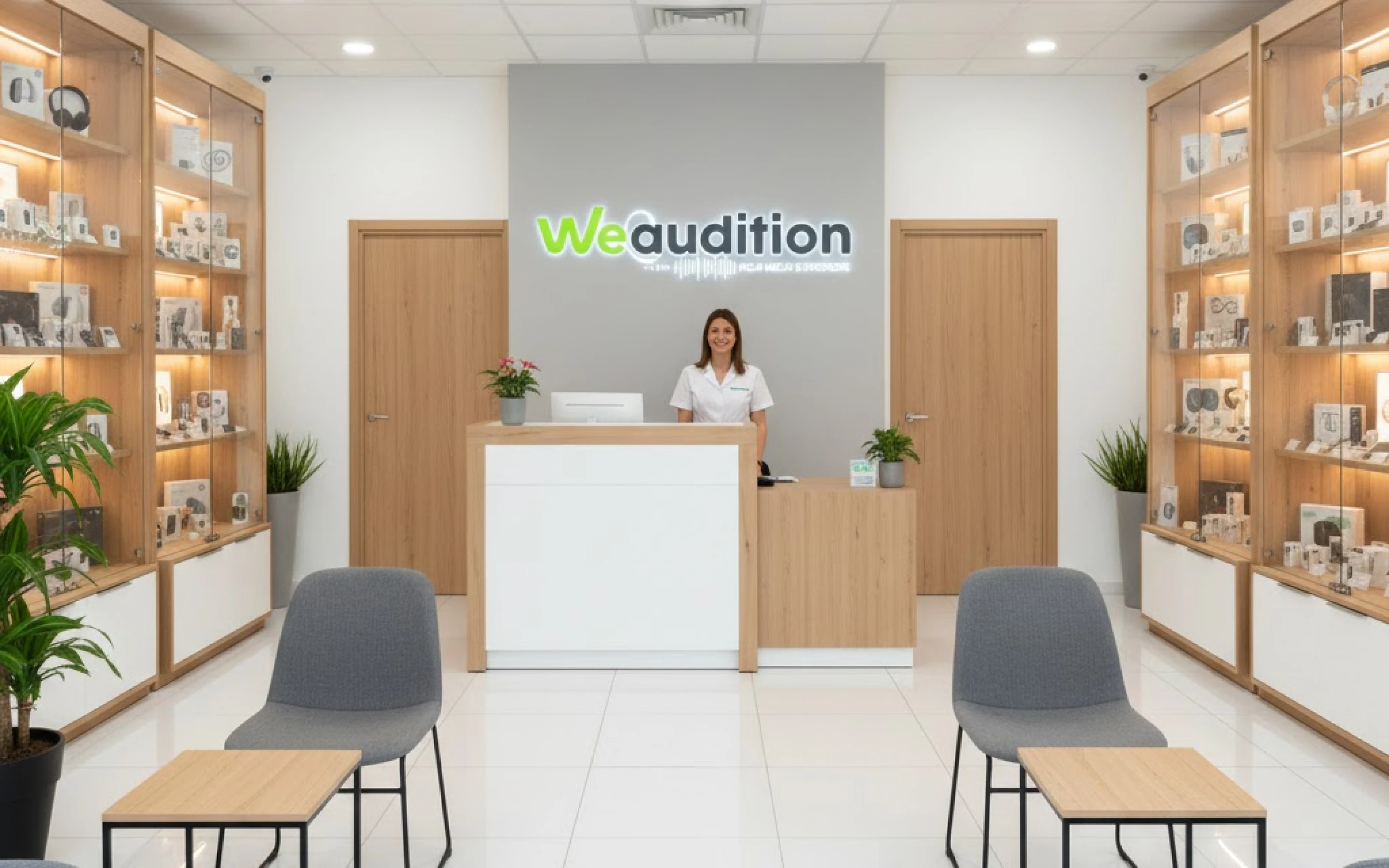   Accueil du centre WE AUDITION
